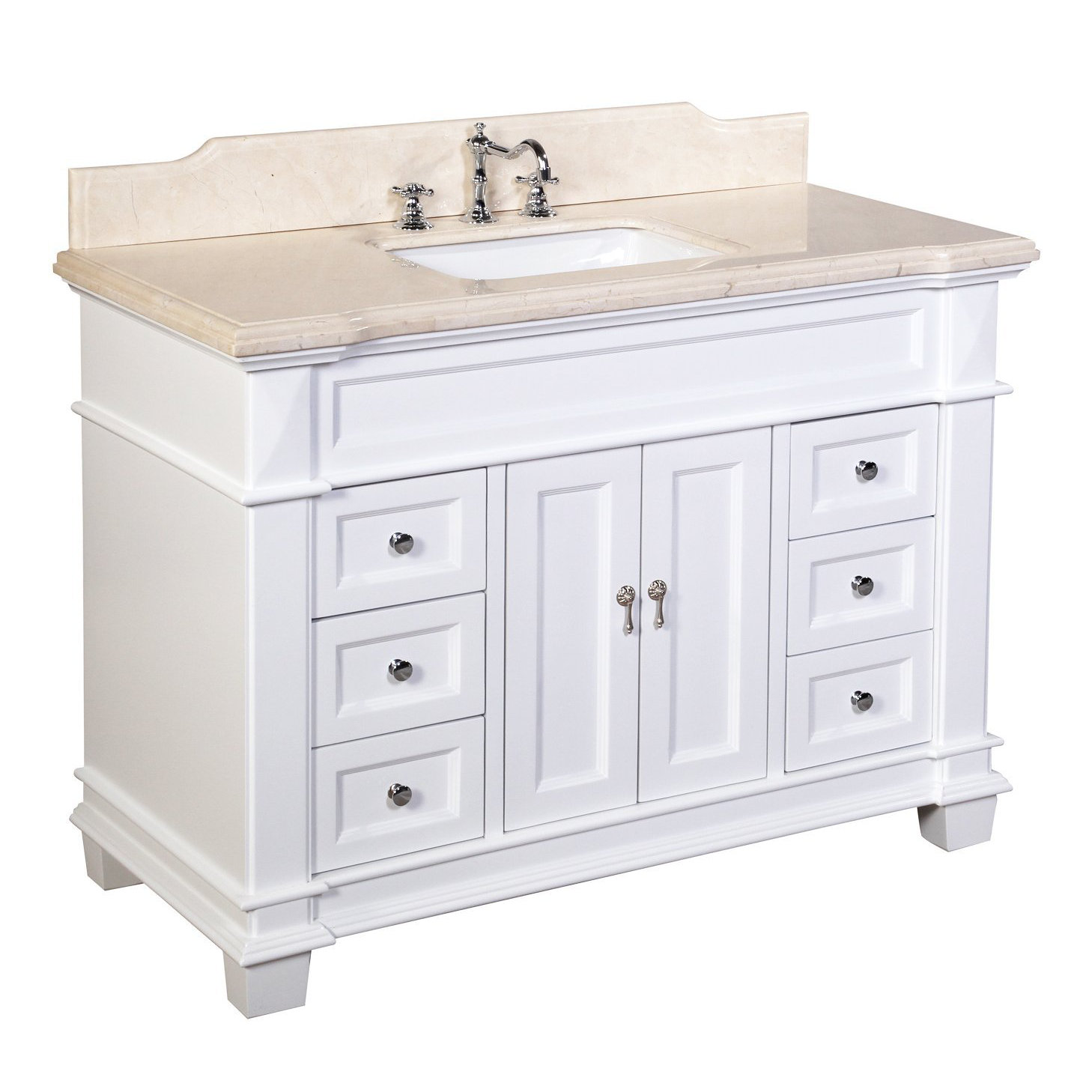 KBC Elizabeth 48" Single Bathroom Vanity Set & Reviews Wayfair